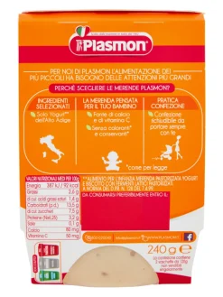 Plasmon – sapori di natura yogurt – biscotto – 2x120g