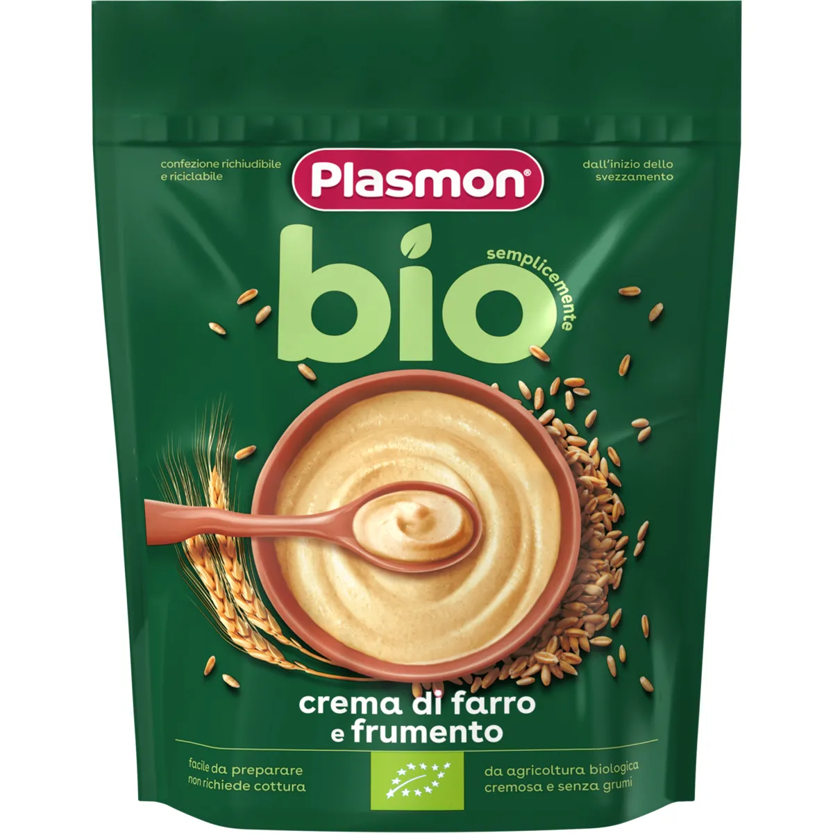 Plasmon cereali bio farro e grano 200gr