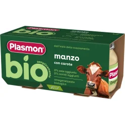 Plasmon omogeneizzato manzo bio 2×80 gr
