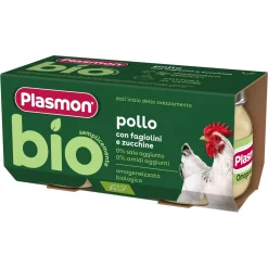 Plasmon omogeneizzato pollo bio 2×80 gr