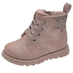 Chicco Polacchino flemma zip stringhate rosa con stella –