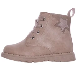 Chicco Polacchino flemma zip stringhate rosa con stella –