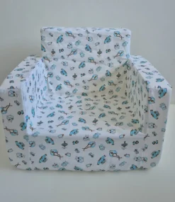 BIMBISICURI Poltrona bimbo bavaglino azzurro –