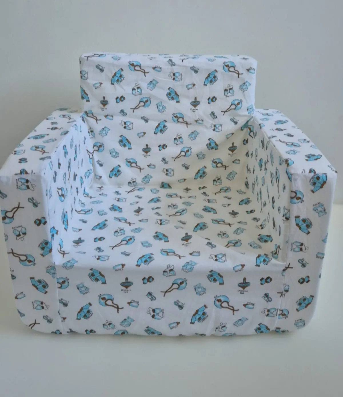 BIMBISICURI Poltrona bimbo bavaglino azzurro –