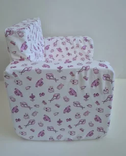 BIMBISICURI Poltrona bimbo bavaglino rosa –