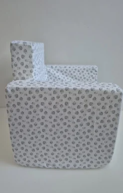 BIMBISICURI Poltrona bimbo cuore grigio –