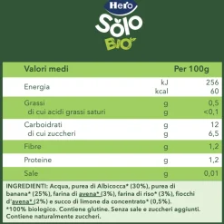 Hero Pouch frutta & avena con albicocca banana e avena 100 gr – solo