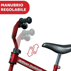 Chicco Prima bicicletta red bullet – corsa e crescita per bambini