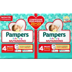 Catalogo Pampers Progressi mutandino maxi taglia 4 x19+19 – pampers