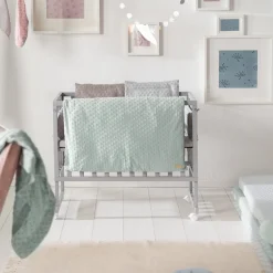 ROBA GMBH Rba-set 2 pcs copripiumino con federa frosty green