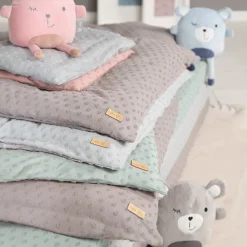 ROBA GMBH Rba-set 2 pcs copripiumino con federa frosty green