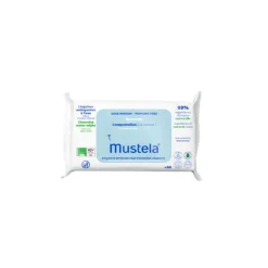 Bambino Mustela Salviette compostabili all’acqua senza profumo 60 pezzi –