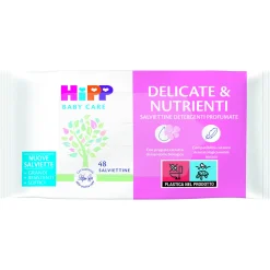 Bambino Hipp Baby Salviettine delicate & nutrienti 1×48 – hipp