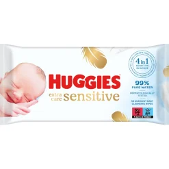 Bambino Huggies Salviettine pure extra care – 56 pezzi