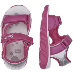 Chicco Sandalo bimba con luci colorate nella suola e doppio strappo