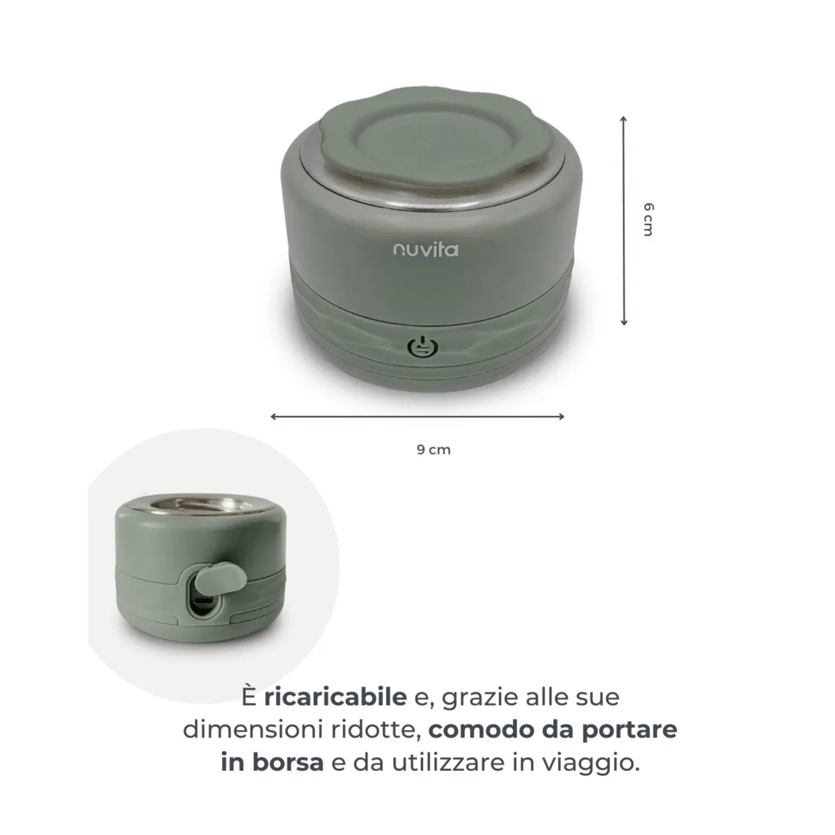 Nuvita Scaldabiberon portatile universale warm70 –