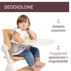 Chicco Sedia evolutiva meraviglia fossil –