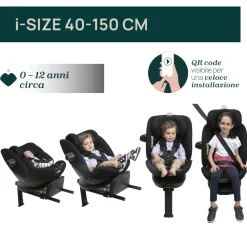 Chicco Seggiolino auto everone i-size (40-150 cm) –