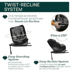 Chicco Seggiolino auto everone i-size (40-150 cm) –