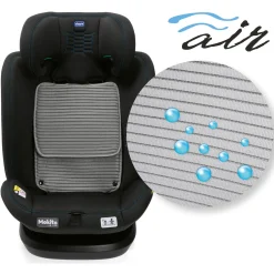 Chicco Seggiolino auto mokita isize air black air 76-150