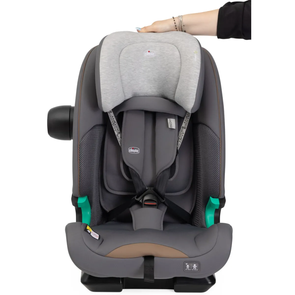 Chicco Seggiolino auto seat&go (76-150 cm) glam grey –