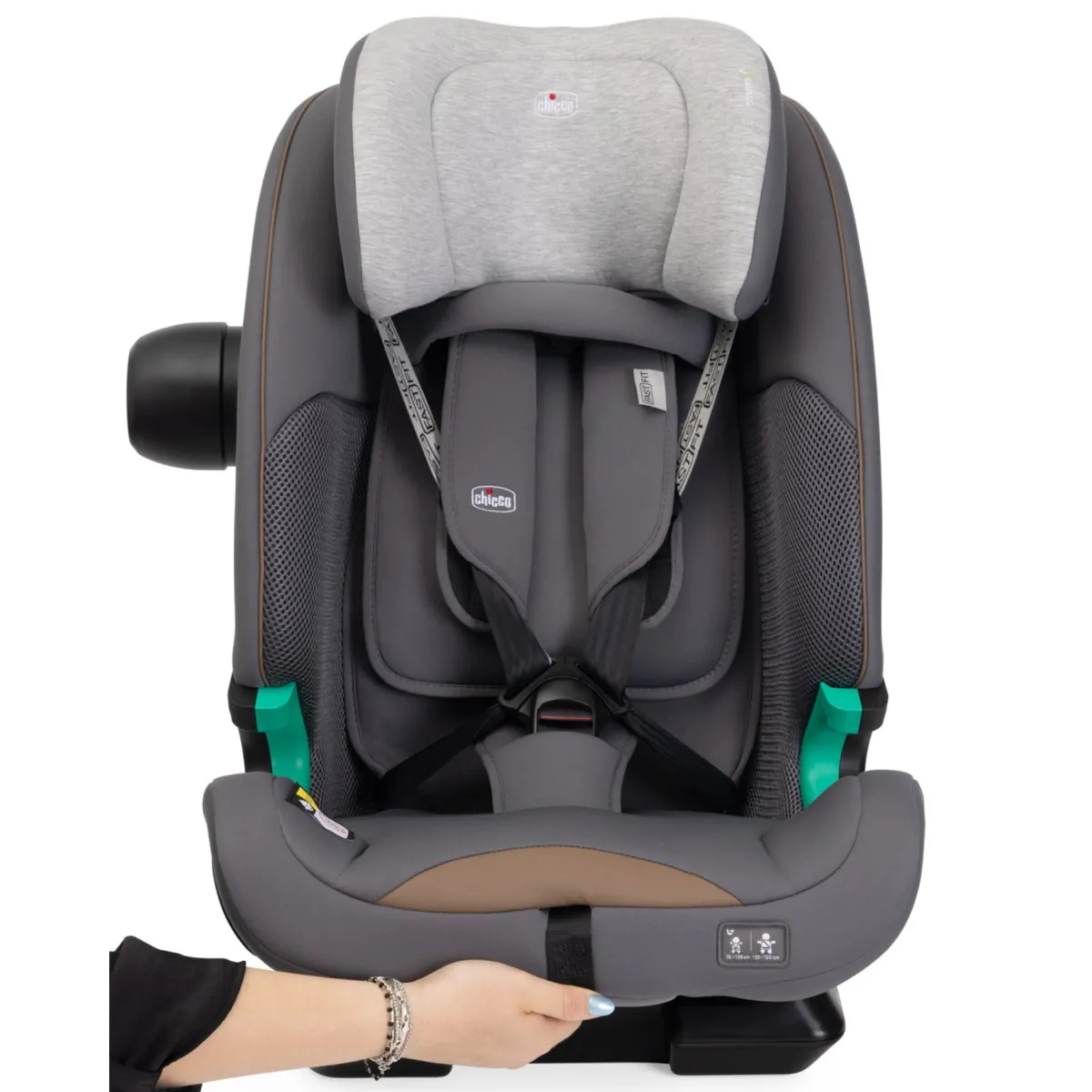 Chicco Seggiolino auto seat&go (76-150 cm) glam grey –
