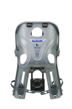 Bellelli Seggiolino bici anteriore freccia b-fix silver luxe