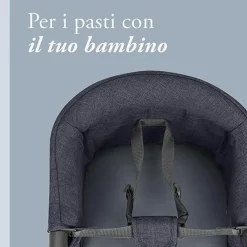 Inglesina Seggiolino da tavola fast ocean navy –