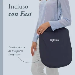 Inglesina Seggiolino da tavola fast ocean navy –