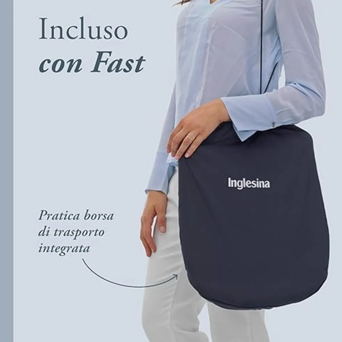 Inglesina Seggiolino da tavola fast ocean navy –