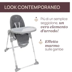 Chicco Seggiolone polly armonia carrara –