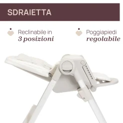 Chicco Seggiolone polly armonia motherpearl –