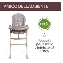 Chicco Seggiolone polly essential ash –
