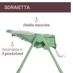 Chicco Seggiolone polly essential kiwi –