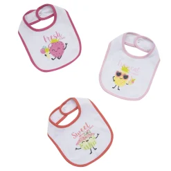 Mawi Set 3 bavaglini bimba multicolor