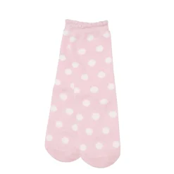 Mawi Set 2 paia di calze antiscivolo bimba rosa e beige stampate