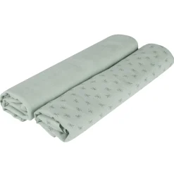 ROBA GMBH Set 2 pcs tenda mussola 120×120 frosty green – roba