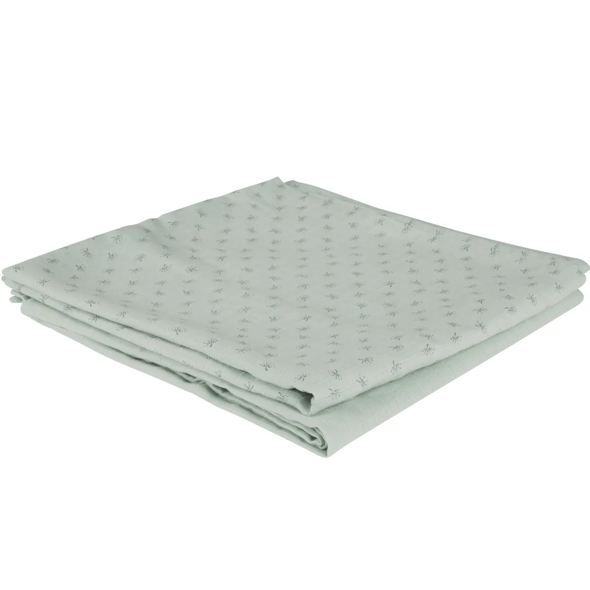 ROBA GMBH Set 2 pcs tenda mussola 120×120 frosty green – roba