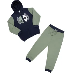 Mawi Set 2 pezzi felpa + pantalone bimbo blu/