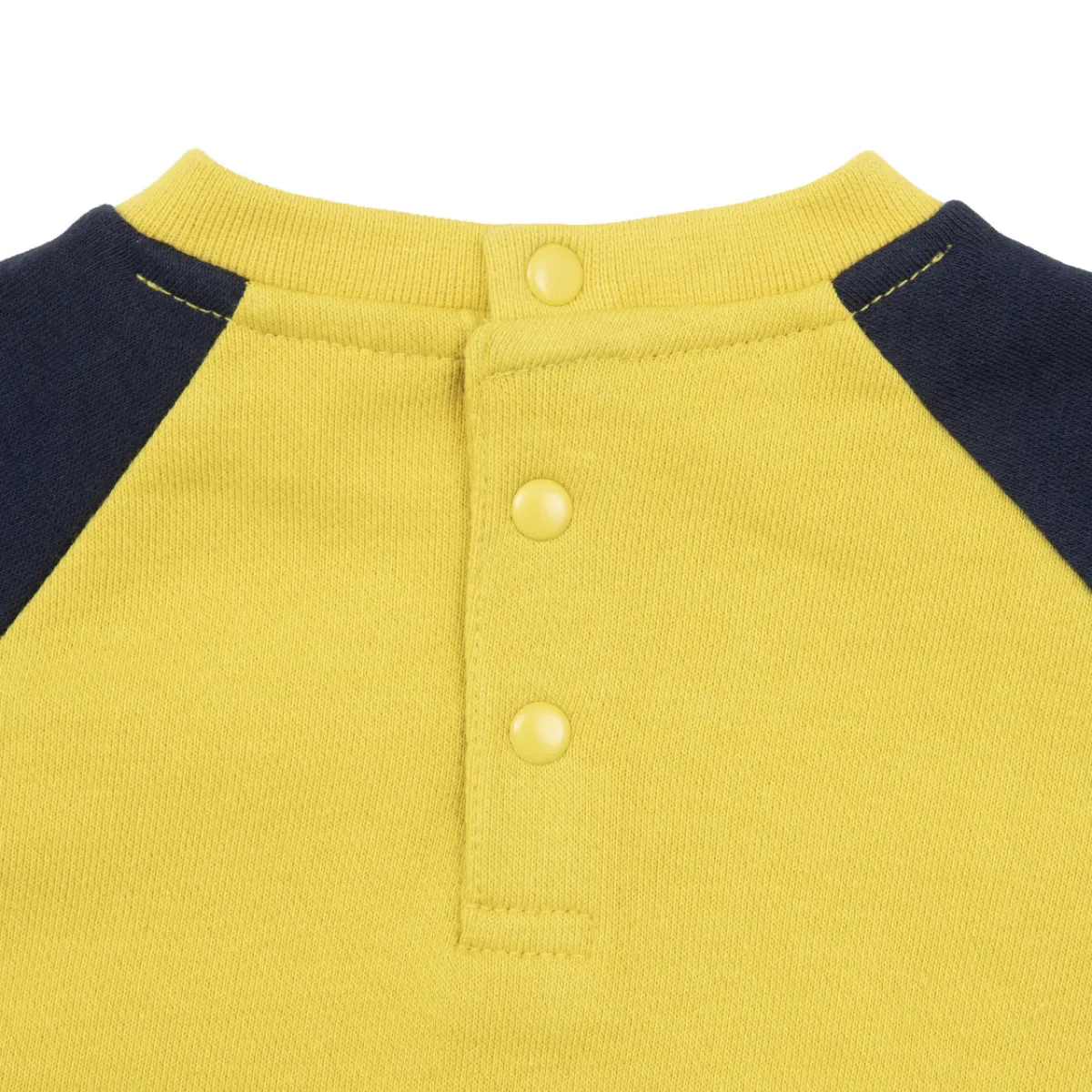 Mawi Set 2 pezzi felpa + pantalone bimbo /giallo