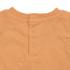 Mawi Set 2 pezzi jersey canotta e shorts bimbo arancio/blu