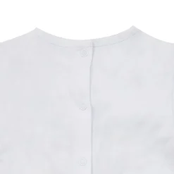 Mawi Set 2 pezzi jersey t-shirt e shorts bimba bianco/