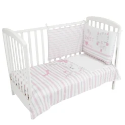 Mawi Set 3 pezzi lettino gatto rosa