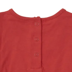 Mawi Set 2 pezzi t-shirt giromanica e gonna bimba bianco/