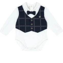 Chicco Set 2 pz body pantaloni lunghi papillon –