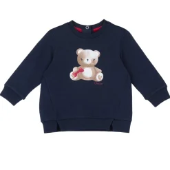 Chicco Set 2 pz felpa blu con orso+leggings orsi –