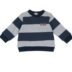 Chicco Set 2 pz felpa rigata+pantaloni felpa blu –