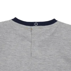 Mawi Set due pezzi t-shirt + shorts bimbo grigio/