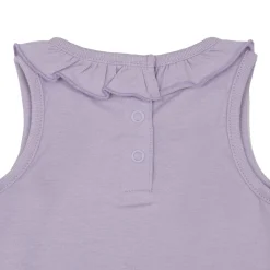 Mawi Set jersey due pezzi canotta + short bimba lilla/