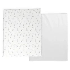 Chicco Set lenzuola cotone next2me forever cloud –